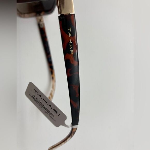 NWT Tahari TH124 Women’s Sunglasses 100% UV Protection Tortoise Fraame - Picture 9 of 10